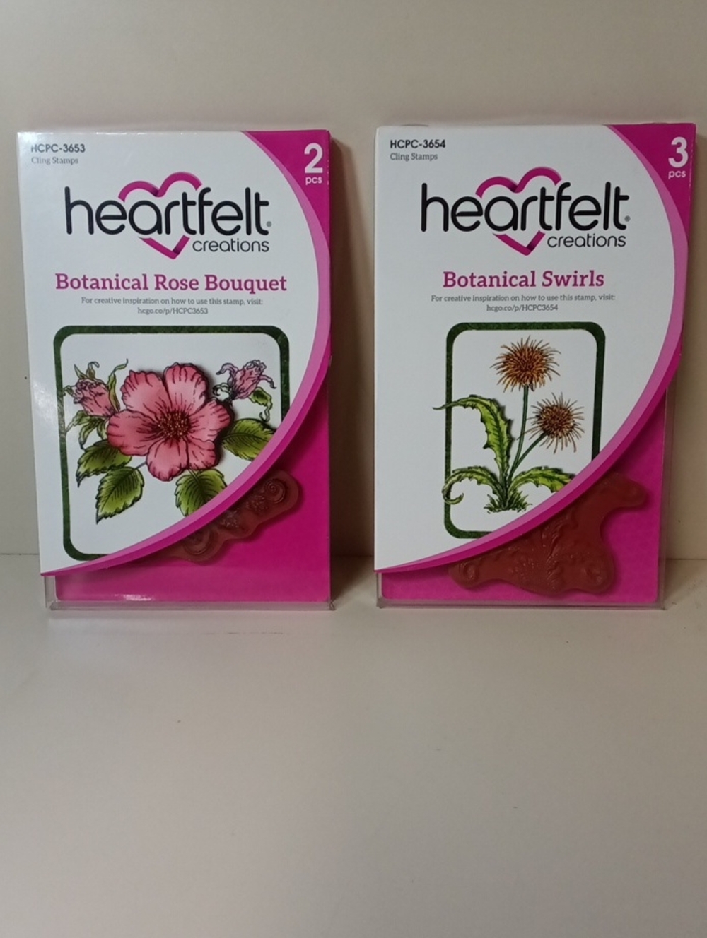 Heartfelt Creations Butterfly Medley Collection - 2 Stamps